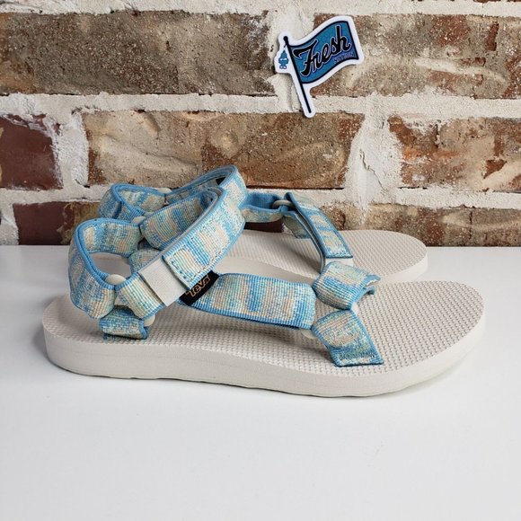Teva Original Universal Adjustable Sandals Women's Size 7 light Blue SN 1003987 - Picture 5 of 11